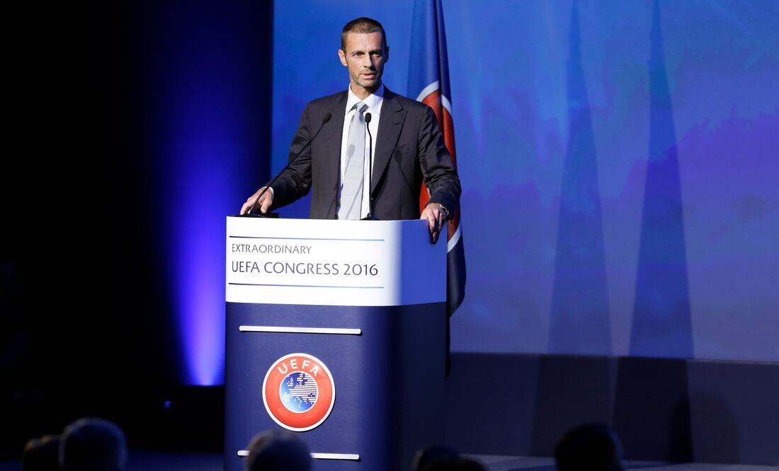Aleksander Ceferin, nuevo presidente de la UEFA (AP)