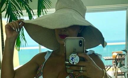 Ninel Conde demuestra su sexy figura a sus 47 años