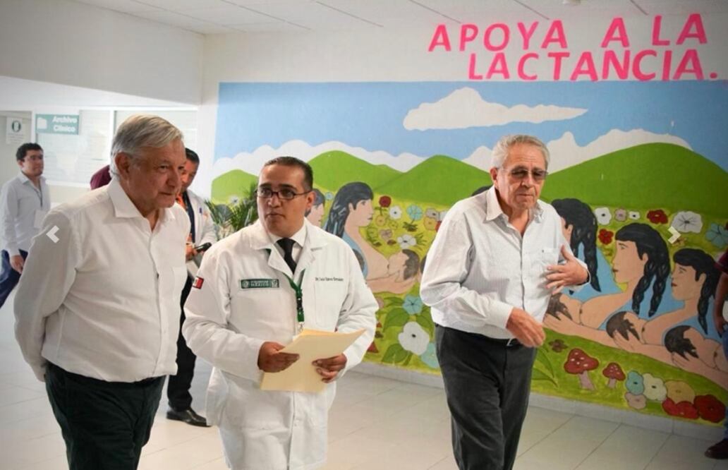 Pide AMLO destrabar recursos mineros para mejorar escuelas de SLP
