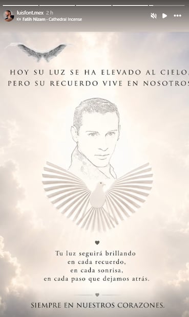Su compañero de grupo Luis Font (hermano del creador del proyecto Xabier Font) ha sido el primero en despedirse con un emotivo mensaje en redes sociales.