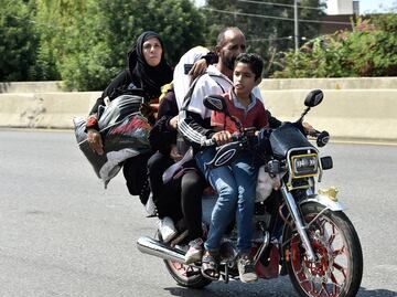 Más de 90 mil nuevos desplazados en el Líbano en menos de una semana, reporta la OIM