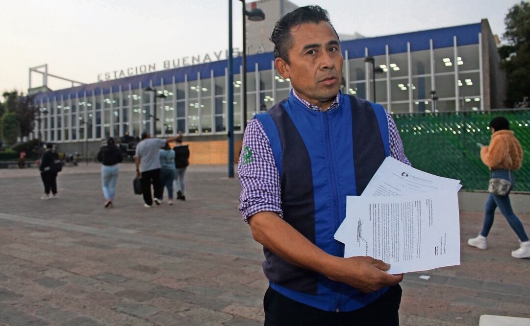 Jesús Ángel Navarrete pidió apoyo a los jueces de Circuito para no perder su vivienda. Foto: Francisco Rodríguez / EL UNIVERSAL