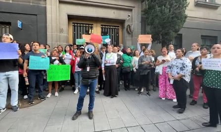 Trabajadores de la Corte cierran accesos en rechazo a reforma judicial; solo dejan entrar a ministros