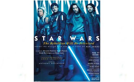 Diego Luna y las nuevas estrellas de Star Wars, en portada de Vanity Fair