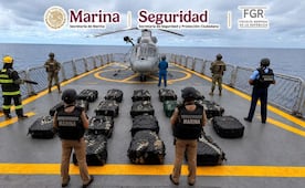 Marina asegura más de 800 kilos de cocaína en Guerrero; afectación al crimen organizado asciende a 180 mdp, indica
