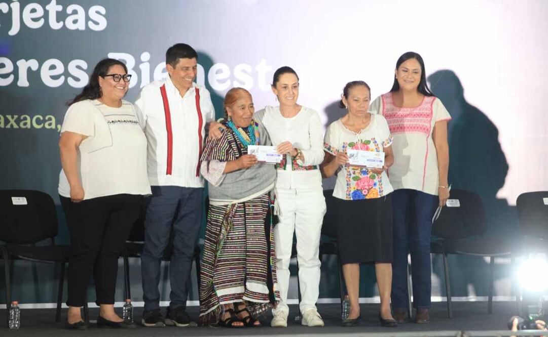 Claudia Sheinbaum en Putla Villa de Guerrero Oaxaca. Foto: Edwin Hernández/EL UNIVERSAL