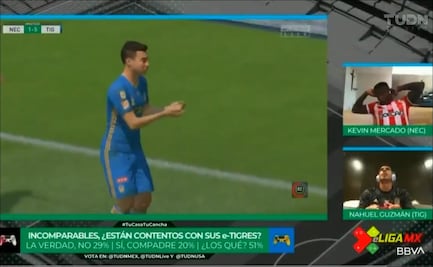 Los Tigres con Nahuel Guzmán aplastan al Necaxa en la eLiga MX