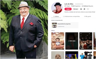 Luis de Alba, con papeles chicos en TV y teatro, pero monetizando con TikTok: "te pagan en dólares"
