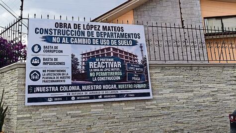 Denuncian afectaciones por obra en Tlalnepantla