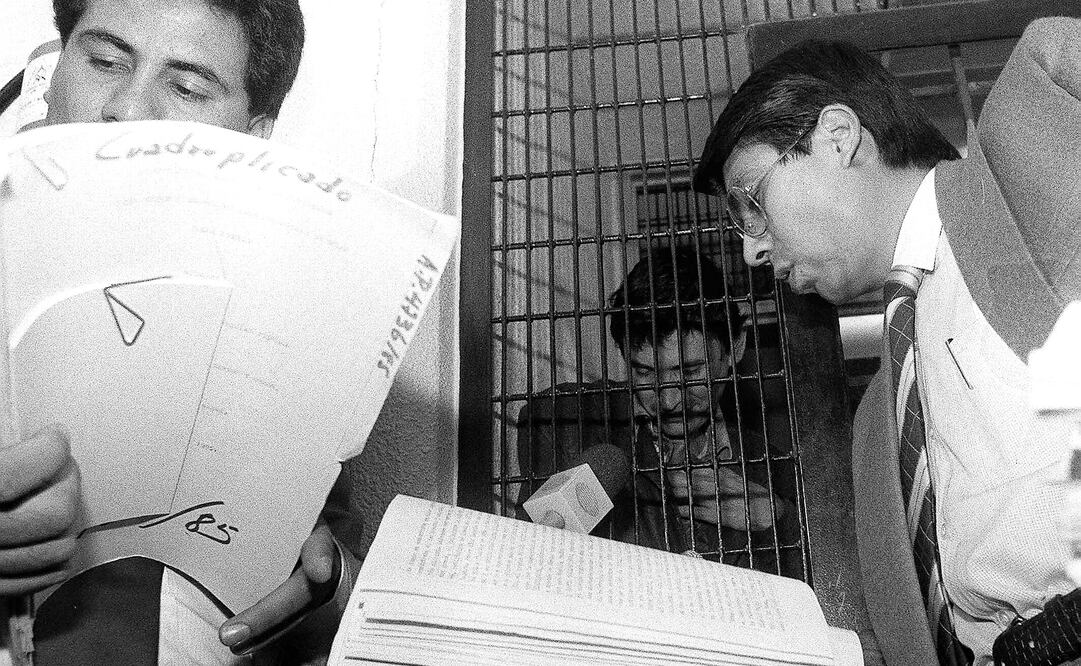 Miguel Ángel Félix Gallardo, quien fue socio de Pablo Escobar, fue detenido en 1989, en Guadalajara. (ARCHIVO EL UNIVERSAL)