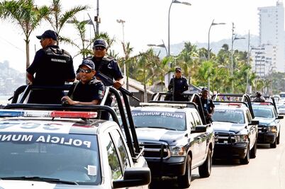 Astudillo: retiran a 95% de policías federales 