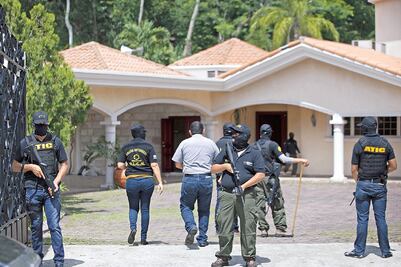 Incautan bienes a una prominente familia hondureña