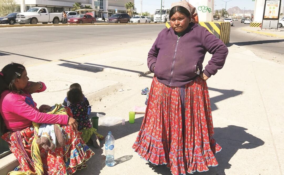Después de la fiesta sagrada en Carichí no saben qué harán, pues desde hace tiempo no les alcanza para comer. (FOTO: CORTESÍA ISELA MARTÍNEZ)
