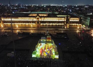 Se rompe la sana distancia durante Memoria Luminosa