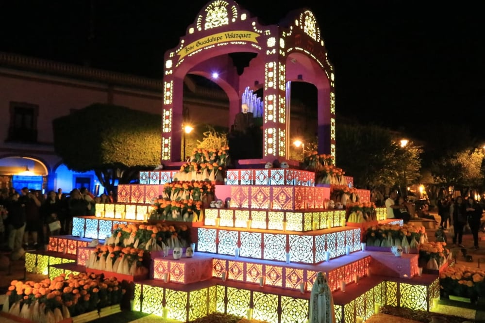 El Festival de Día de Muertos de Querétaro comienza este 30 de octubre y concluye el 3 de noviembre. (Foto: Sectur Querétaro)