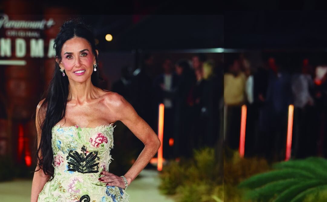 Ambientada en el oeste de Texas, Landman presenta a Moore como una viuda que debe asumir el mando de un imperio energético. Foto: de Scott A Garfitt. AP