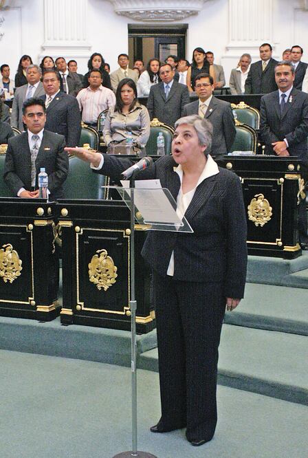 "Pretender no apagarse a la ley es un muy mal mensaje a la ciudadanía, si como aplicadores de la ley no tenemos ese escrúpulo" Petra Quezada, magistrada (ARCHIVO. EL UNIVERSAL)