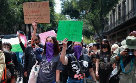 Tercera marcha contra la gentrificación termina con "saldo blanco": SSC CDMX; participaron 200 personas, asegura gobierno capitalino