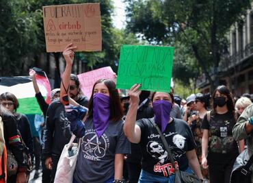 Tercera marcha contra la gentrificación termina con "saldo blanco": SSC CDMX; participaron 200 personas, asegura gobierno capitalino