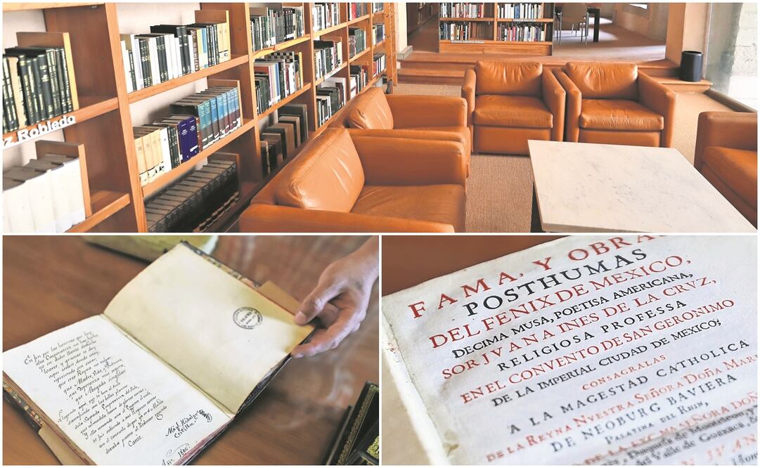 Tomas de la arquitectura y acervos que resguarda el Colegio Nacional de México con motivo de su próximo aniversario, Foto: Berenice Fregoso / EL UNIVERSAL