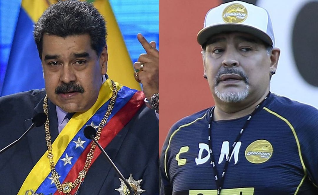 Maduro, señalado por la oposición de fraude electoral en los pasados comicios del 28 de julio, recordó además el día que Maradona le regaló un reloj, valorado en más de 30 mil dólares. Foto: Archivo/El Universal