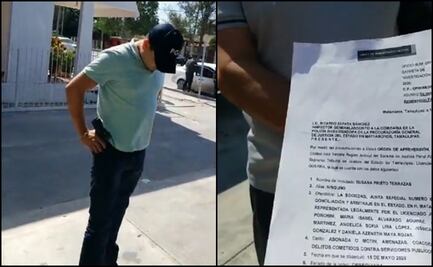 Abogada Susana Prieto transmite “en vivo” su propio arresto