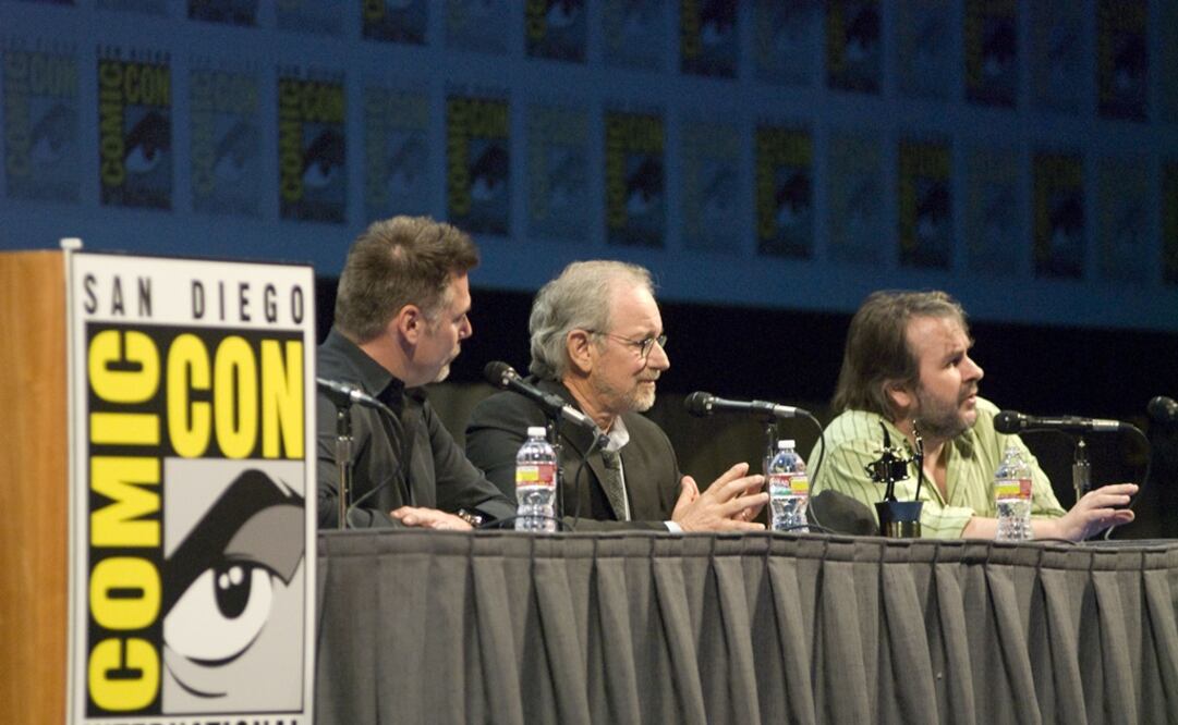 Peter Jackson y Steven Spielberg. Foto: Archivo El Universal