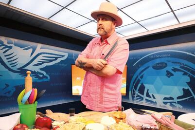 El chef Herrera detesta el futbol pero irá al Mundial