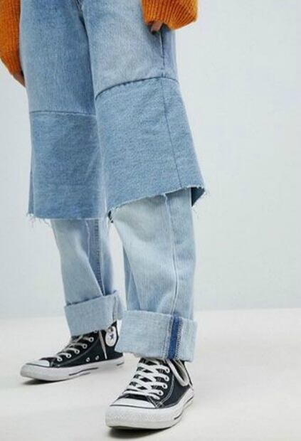 La tendencia del pantalón sobre otro pantalón que se volvió viral en Internet