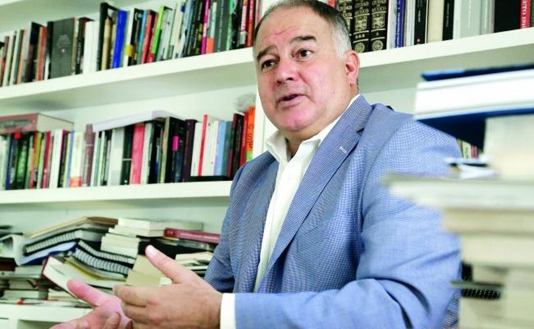 Héctor De Mauleón - Photo: Alejandra Leyva/EL UNIVERSAL