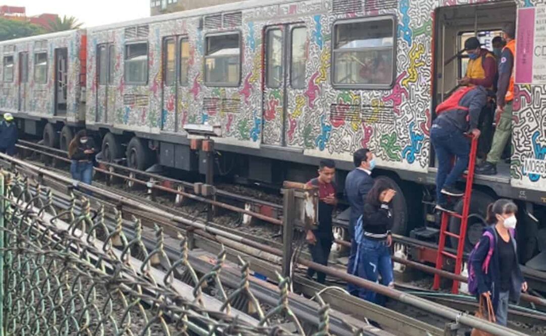 En el tramo afectado se estableció servicio con autobuses de la RTP. Foto: Condorelampago312 @luismiguelbaraa