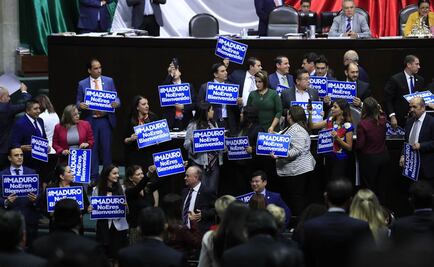 Levantan sesión en San Lázaro en medio de gritos entre panistas y morenistas por Maduro