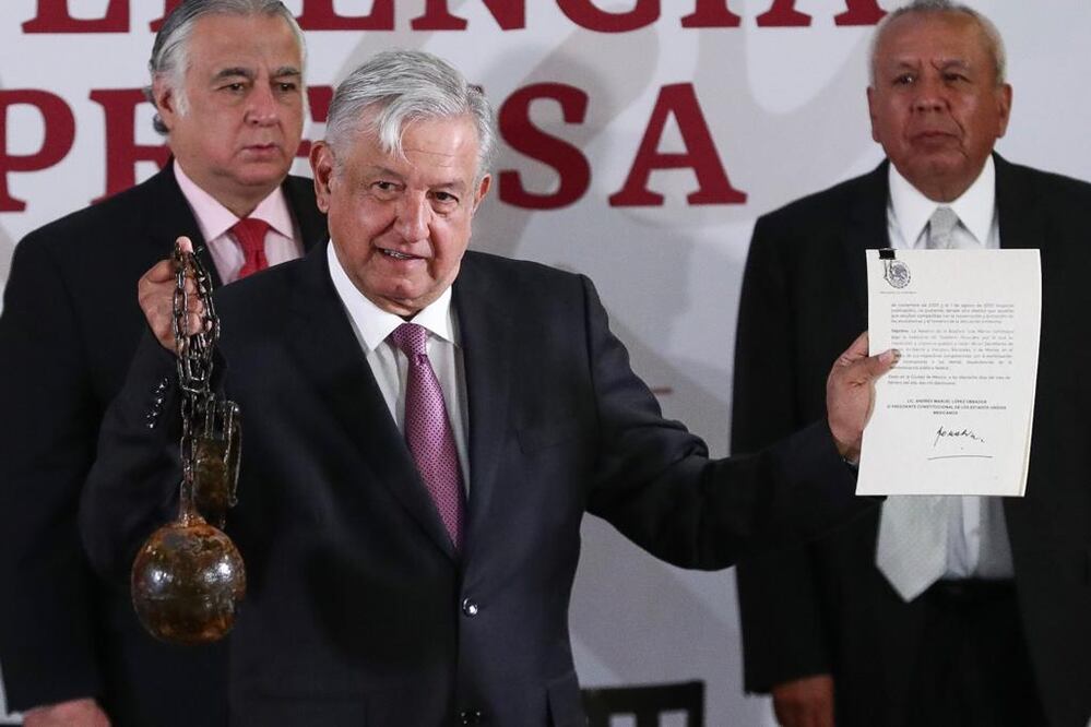 El presidente Andrés Manuel López Obrador. Foto: Diego Simón Sánchez