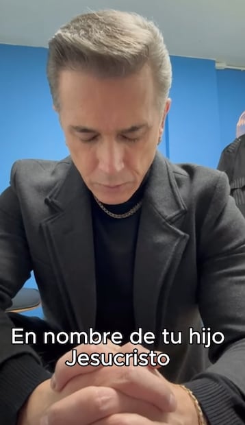 Sergio Mayer comparte oración previo a su entrada a "La casa de los famosos" Telemundo.