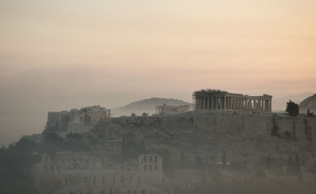 Realizan "fuerte" operativo para proteger de las llamas a Olimpia, cuna de los Juegos Olímpicos