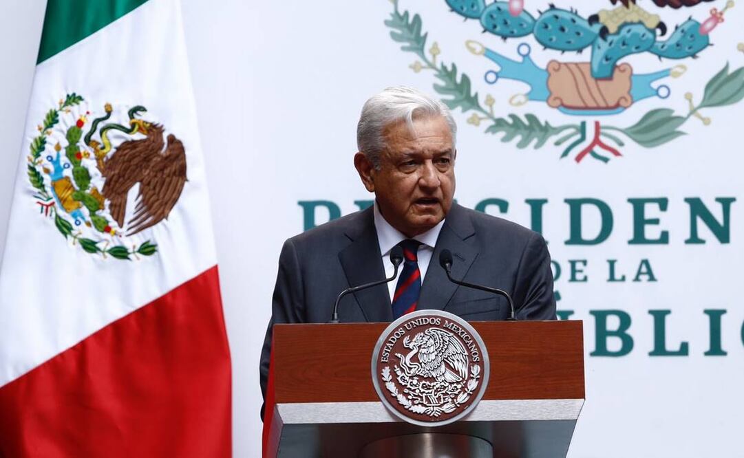 Informe de AMLO a 100 días de su Cuarto Año de Gobierno / Foto: Diego Simón. EL UNIVERSAL 