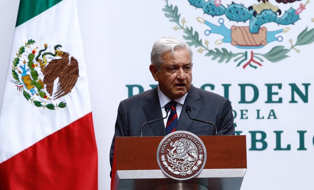 Informe de AMLO a 100 días de su Cuarto Año de Gobierno / Foto: Diego Simón. EL UNIVERSAL