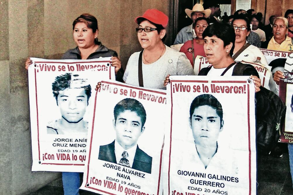 Este delito cobró notoriedad en el país, luego de la desaparición de 43 normalistas en Iguala, Guerrero (ARCHIVO EL UNIVERSAL)