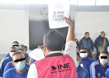 Concluye votación anticipada en penales del Edomex