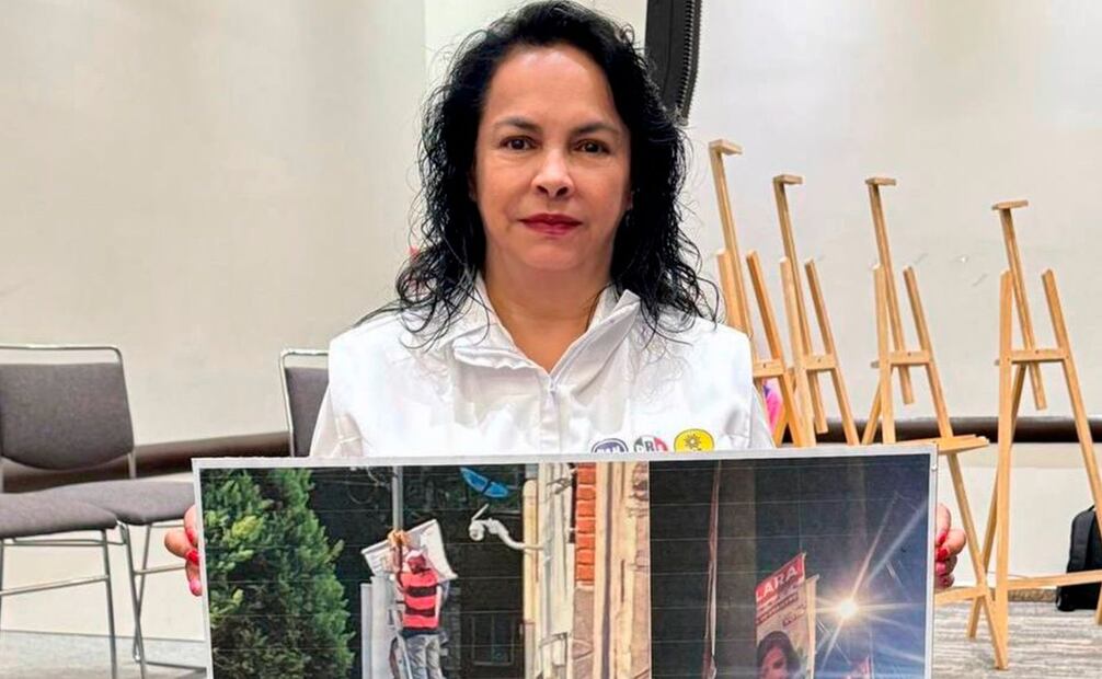 Margarita Saldaña, candidata a la alcaldía Azcapotzalco de la coalición Va X la CDMX. Foto: Especial