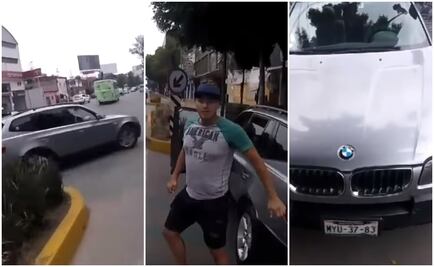 Conductor de BMW agrede a ciclista en Revolución