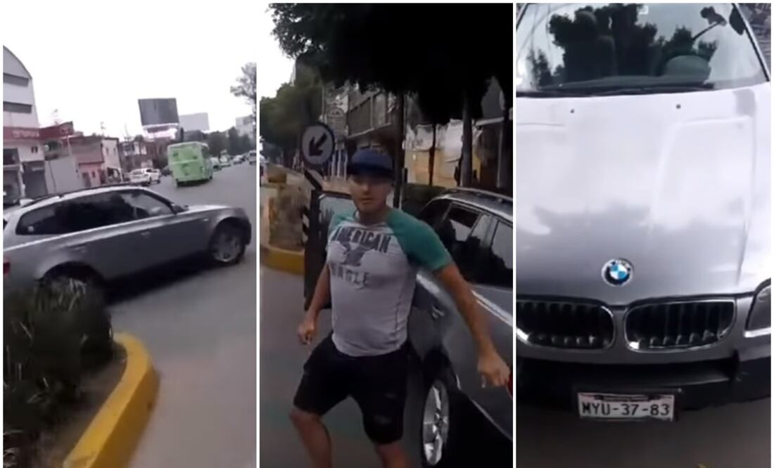 El video fue captado con la cámara deportiva que el ciclista portaba en su casco. (Foto: Especial )