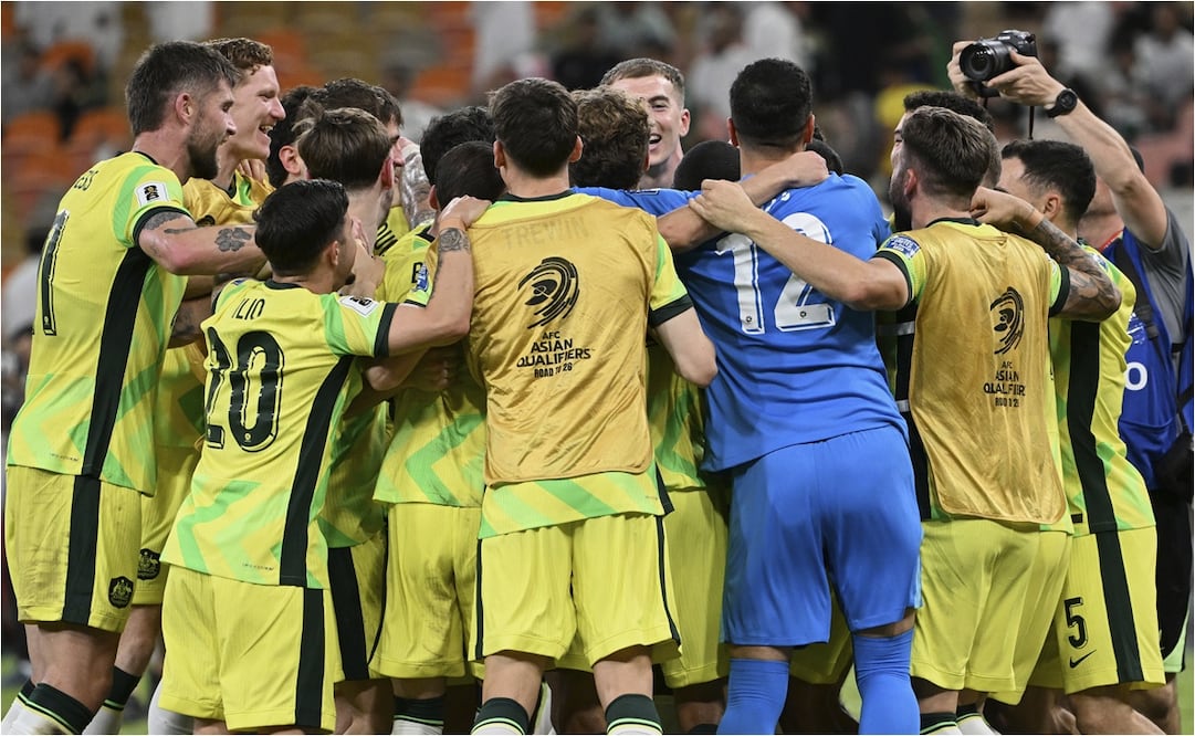 La Selección de Australia selló su boleto al Mundial 2026. FOTO: AP