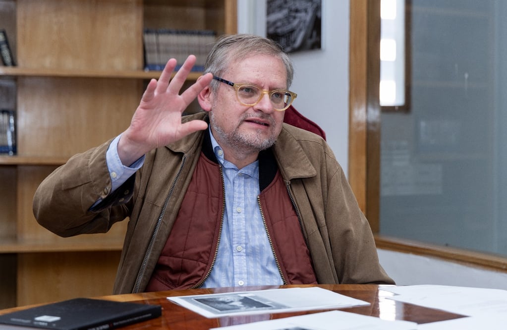Director del Museo Nacional San Carlos, Jorge Reynoso Pohlenz.
Foto Hugo Salvador / EL UNIVERSAL
