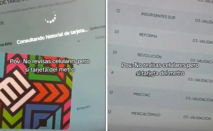 ¡Cuidado, infieles! Mujer utiliza tarjeta del Metro para espiar a su pareja y revela su método: VIDEO