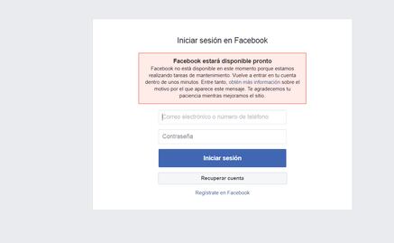 ¿Qué es el error 2 de Facebook que no me deja entrar a mi cuenta?