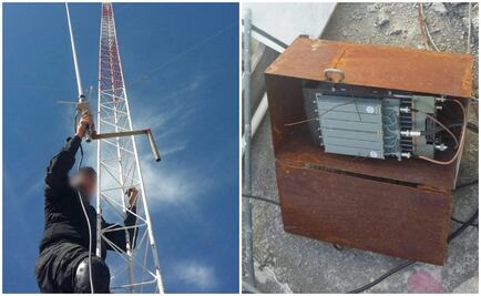 Desmantelan dos antenas presuntamente del narco en Coahuila