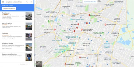 Google Maps ahora incorpora localización de estaciones de carga
