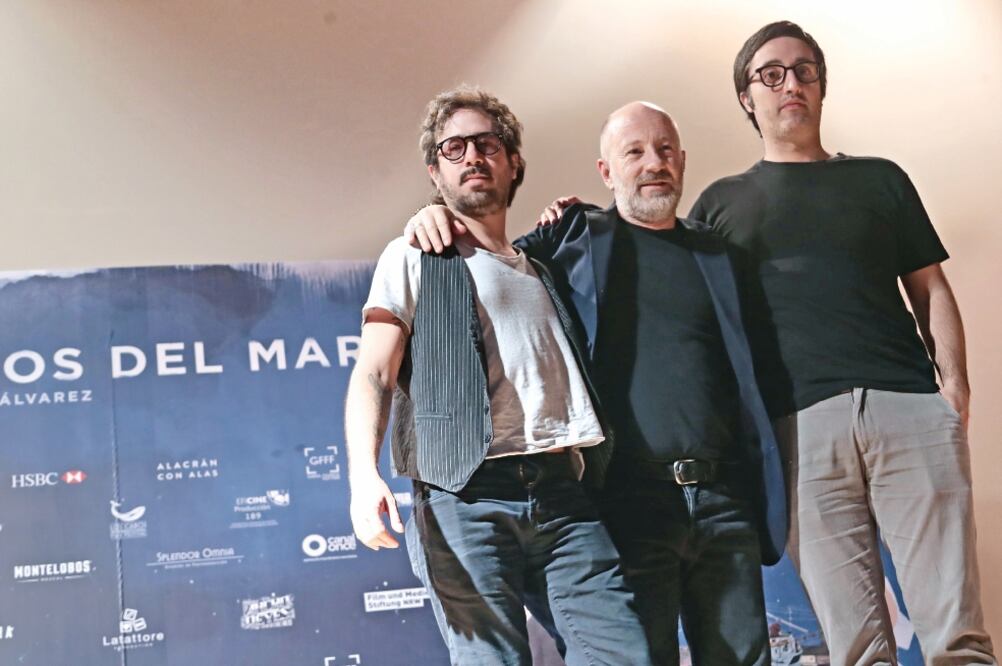 Sebastián Hofmann, José Álvaez y Julio Chamezmontes presentaron la historia (ALEJANDRO ACOSTA. EL UNIVERSAL)