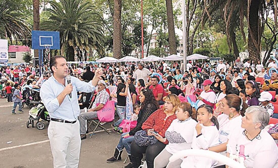 Christian von Roehrich, candidato del PAN a la jefatura de Benito Juárez, expuso su proyecto “Yo Propongo, Tú Decides”.